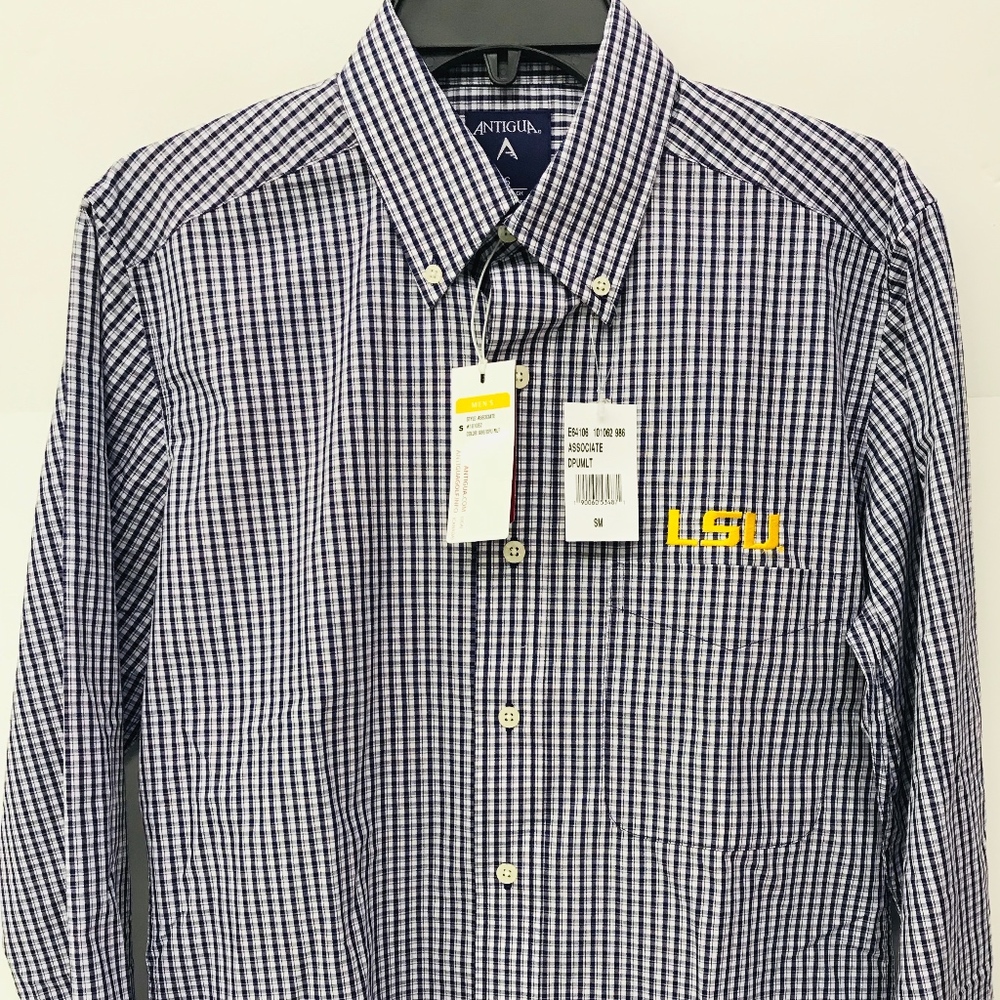 LSU Tigers Lg Sleeve Mens Small Shirt Aniqua